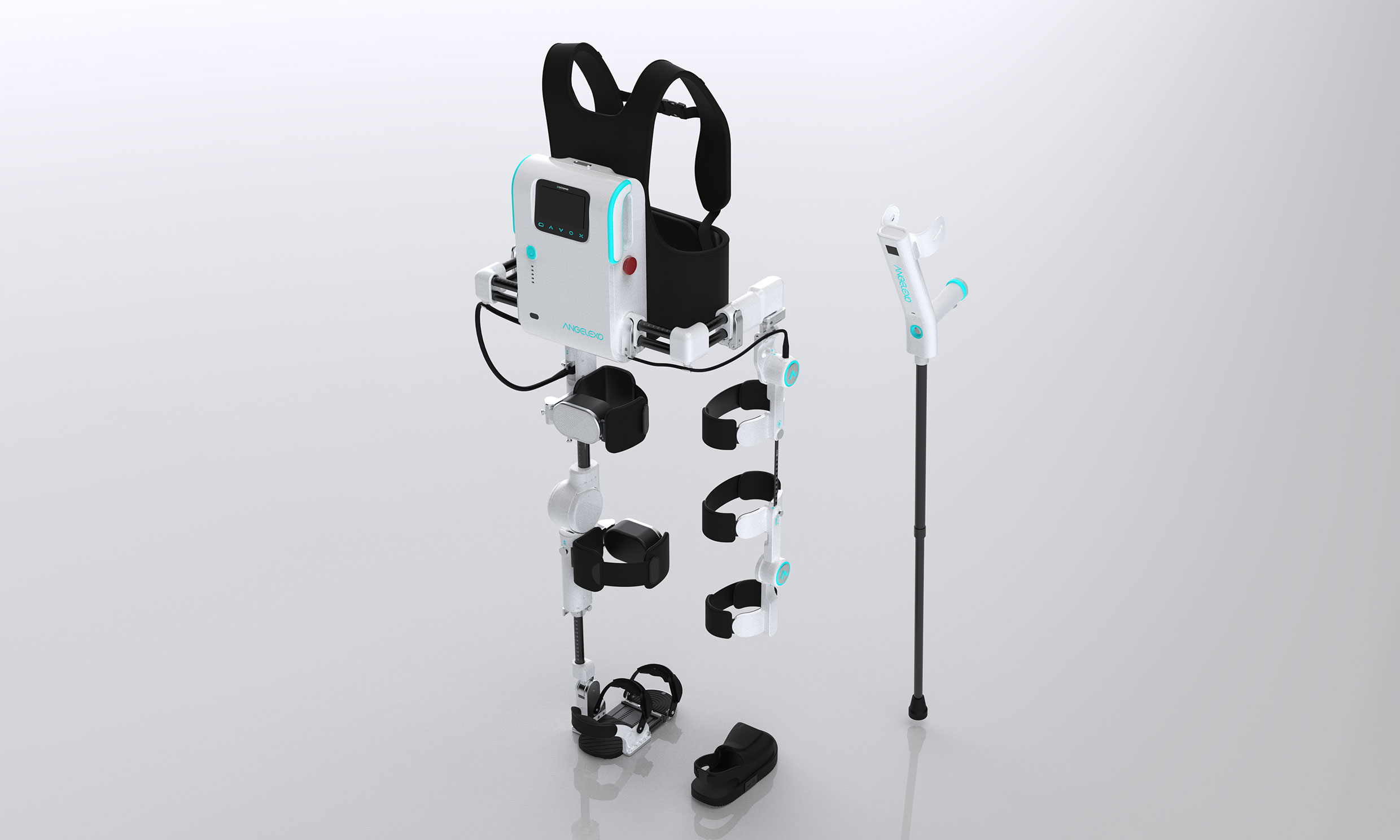 Unilateral Lower Limb Exoskeleton For Hemiplegia